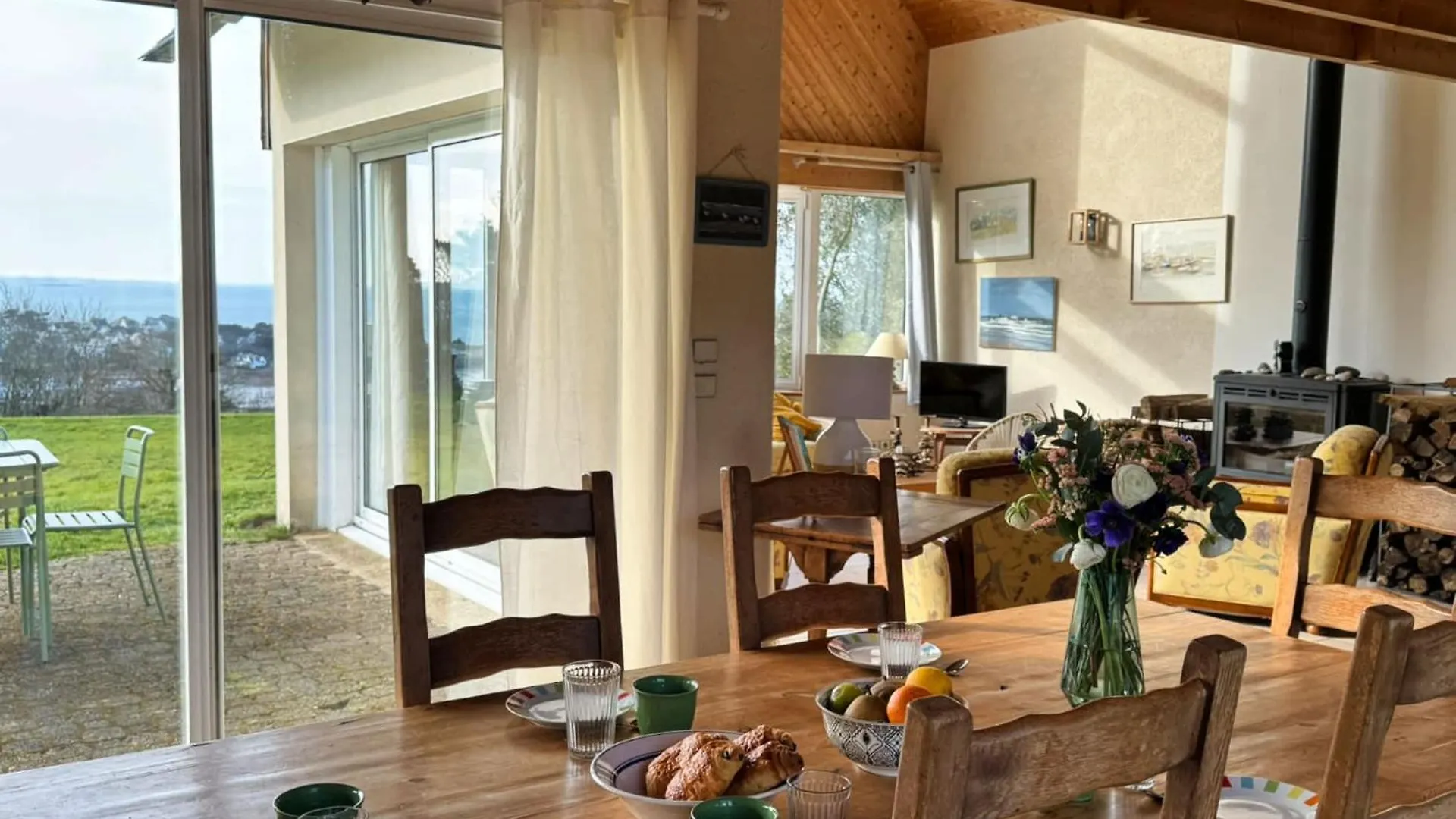 Ker Wind - Panoramic Sea View House Primel 8-10P Villa Plougasnou Holiday home