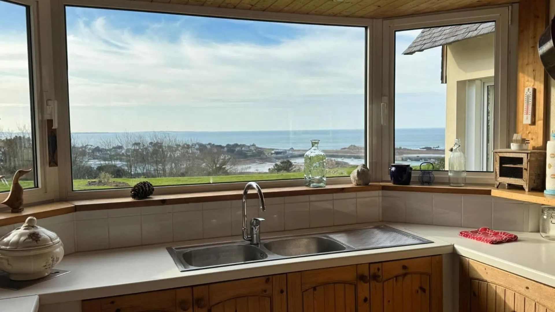 Ker Wind - Panoramic Sea View House Primel 8-10P Villa Plougasnou