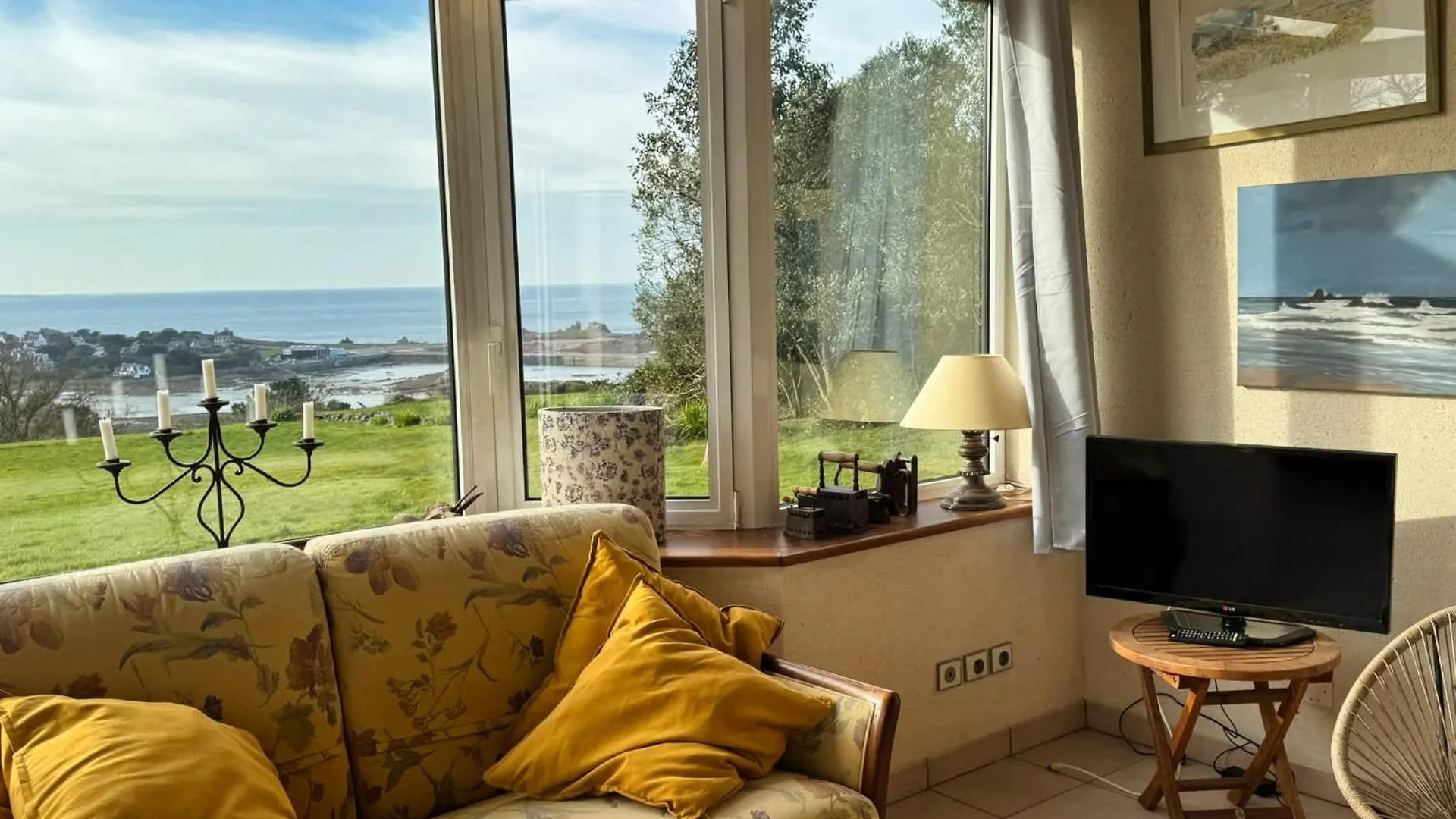 Ker Wind - Panoramic Sea View House Primel 8-10P Villa Plougasnou 0*,  France