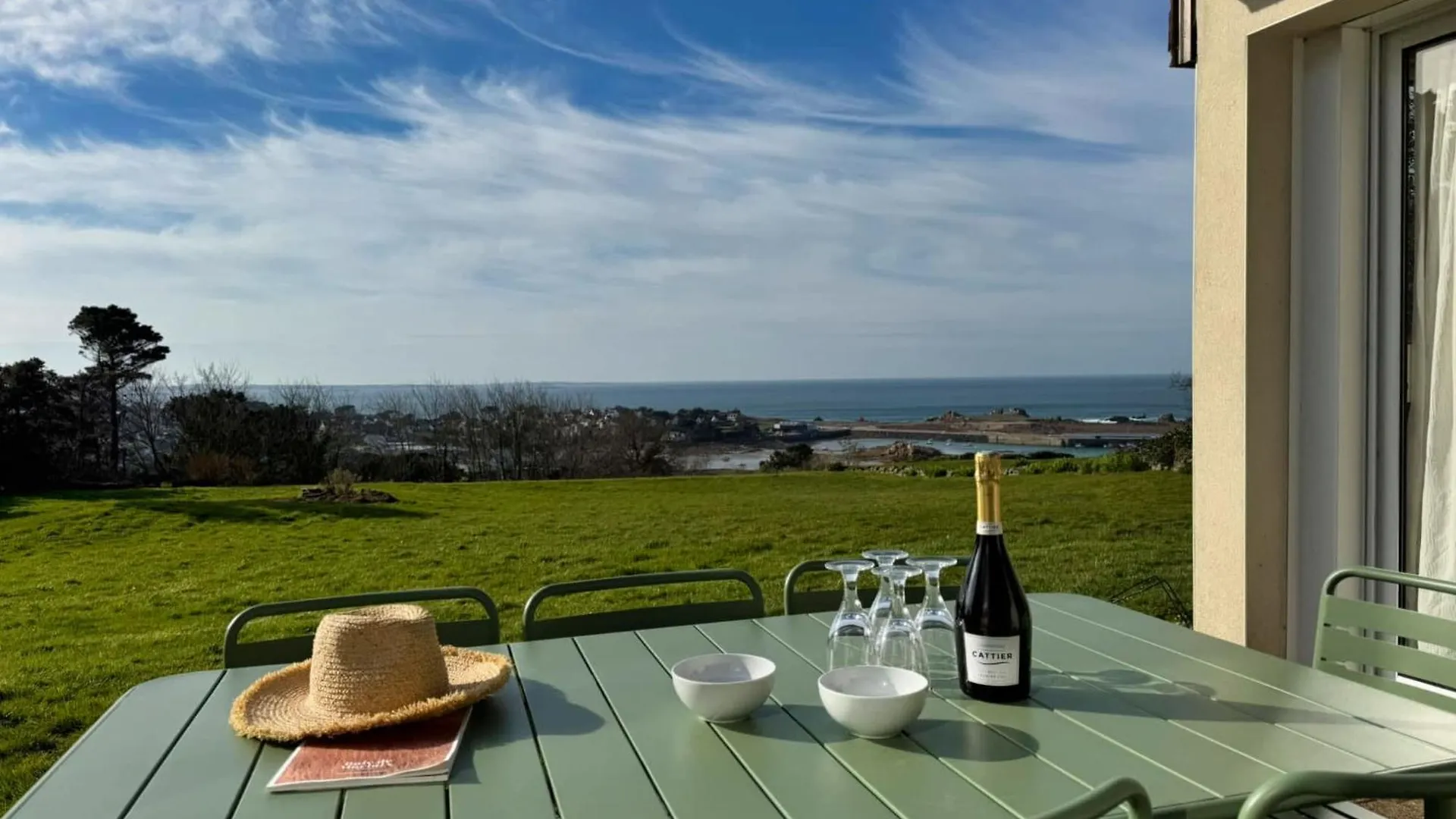 Ker Wind - Panoramic Sea View House Primel 8-10P Villa Plougasnou Holiday home